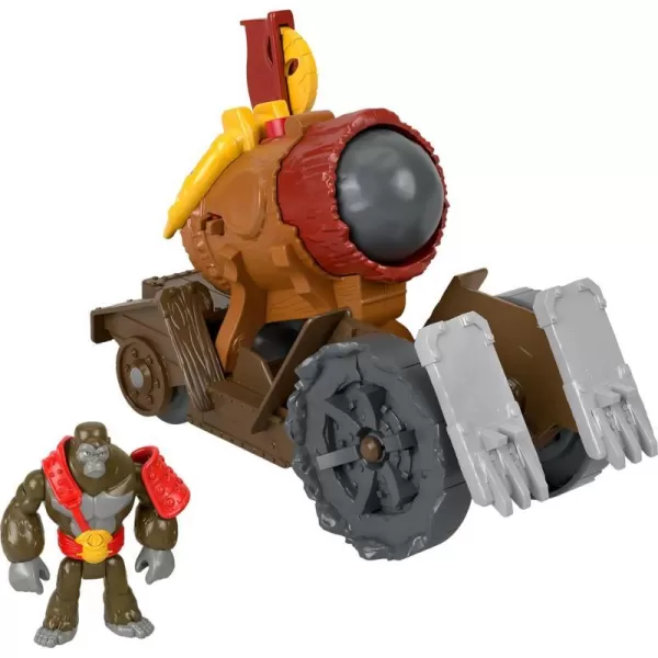 FisherPrice Imaginext Preschool Toy Gorilla Cannon Poseable Figure Set With Launching Action For Pretend Play Ages 3 YearsFisherPrice Imaginext Preschool Toy Gorilla Cannon Poseable Figure Set With Launching Action For Pretend Play Ages 3 Years