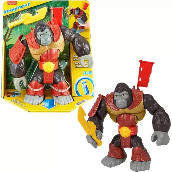 FisherPrice Imaginext Preschool Toy Silverback Gorilla Smash 8In Figure with Punching Action amp Accessories for Pretend Play Ages 3 Years Amazon ExclusiveFisherPrice Imaginext Preschool Toy Silverback Gorilla Smash 8In Figure with Punching Action amp Accessories for Pretend Play Ages 3 Years Amazon Exclusive