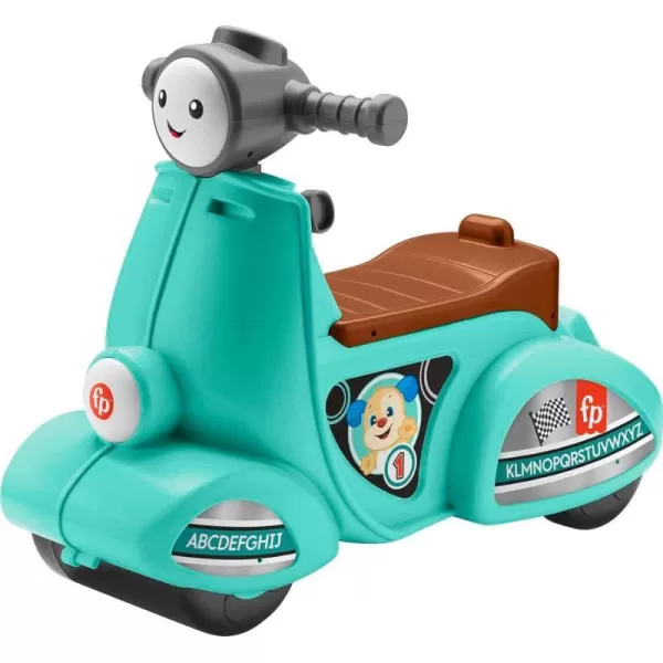 FisherPrice Laugh amp Learn Toddler RideOn Toy Smart Stages Cruise Along Scooter with Lights Music and Learning for Ages 1 Year and Up Amazon Exclusive Large GreenGreen