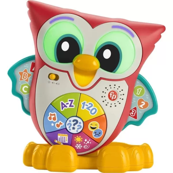 FisherPrice Linkimals Toddler Learning Toy LightUp amp Learn Owl with Interactive Lights Music amp Motion for Ages 18 MonthsFisherPrice Linkimals Toddler Learning Toy LightUp amp Learn Owl with Interactive Lights Music amp Motion for Ages 18 Months