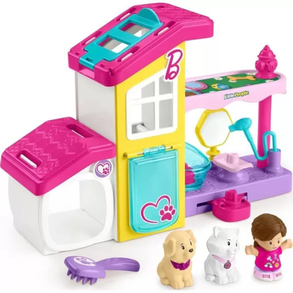 FisherPrice Little People Barbie Toddler Playset Play and Care Pet Spa with Music Sounds amp 4 Pieces for Ages 18 MonthsFisherPrice Little People Barbie Toddler Playset Play and Care Pet Spa with Music Sounds amp 4 Pieces for Ages 18 Months