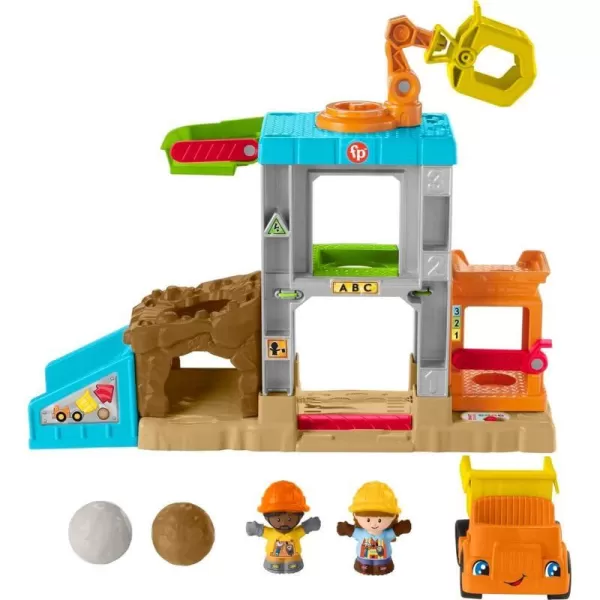 FisherPrice Little People Toddler Learning Toy Load Up N Learn Construction Site Playset With Dump Truck For Ages 18 MonthsFisherPrice Little People Toddler Learning Toy Load Up N Learn Construction Site Playset With Dump Truck For Ages 18 Months