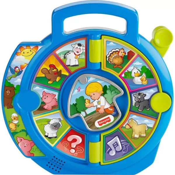 FisherPrice Little People Toddler Learning Toy World of Animals See N Say with Music and Sounds for Ages 18 MonthsFisherPrice Little People Toddler Learning Toy World of Animals See N Say with Music and Sounds for Ages 18 Months