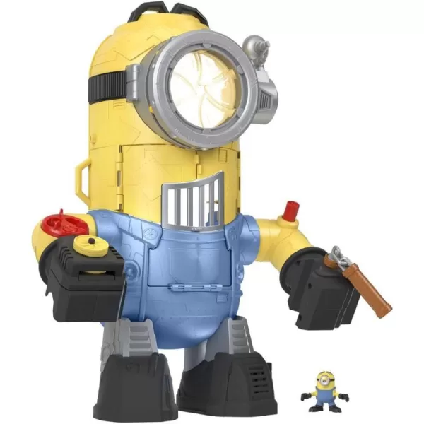 FisherPrice Minions toys The Rise of Gru MinionBot Robot Playset with Punching Action and Stuart Figure for Preschool Kids Ages 3 and UpFisherPrice Minions toys The Rise of Gru MinionBot Robot Playset with Punching Action and Stuart Figure for Preschool Kids Ages 3 and Up