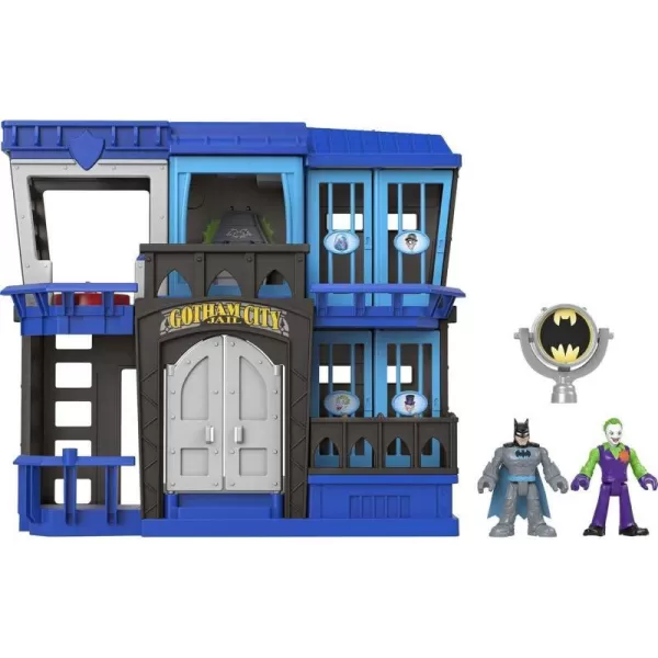 Imaginext DC Super Friends Batman Toy Gotham City Jail Recharged Playset with 2 Figures for Pretend Play Ages 3 YearsImaginext DC Super Friends Batman Toy Gotham City Jail Recharged Playset with 2 Figures for Pretend Play Ages 3 Years