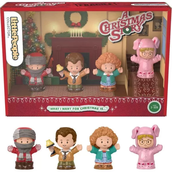 Little People Collector A Christmas Story Special Edition Figure Set in Display Gift Box for Adults amp Fans 4 Figurines Amazon ExclusiveLittle People Collector A Christmas Story Special Edition Figure Set in Display Gift Box for Adults amp Fans 4 Figurines Amazon Exclusive