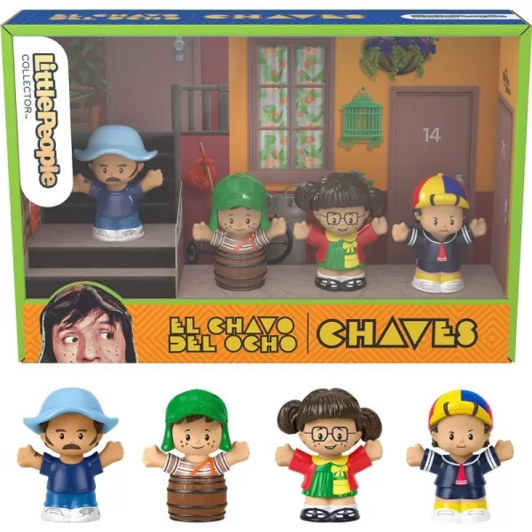 Little People Collector El Chavo TV Series Special Edition Set In A Display Gift Package 4 FiguresLittle People Collector El Chavo TV Series Special Edition Set In A Display Gift Package 4 Figures