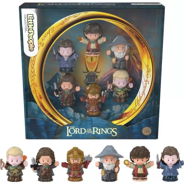 Little People Collector Lord of the Rings Special Edition Figure Set with 6 Characters in a Display Gift Package for Adults amp Fans Amazon ExclusiveLittle People Collector Lord of the Rings Special Edition Figure Set with 6 Characters in a Display Gift Package for Adults amp Fans Amazon Exclusive