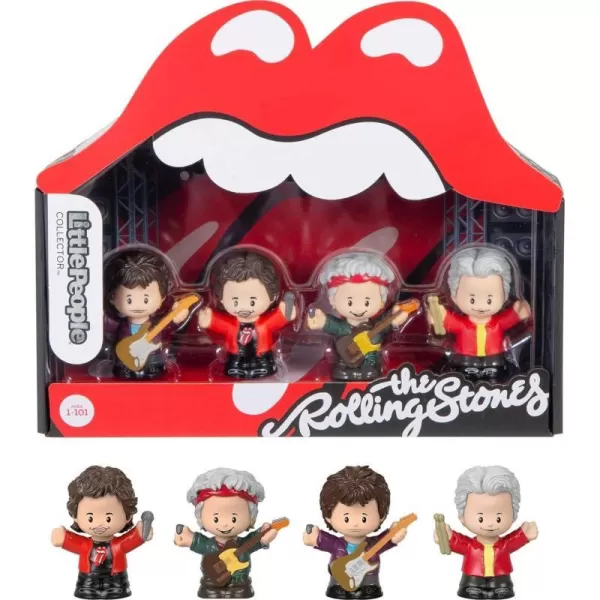 Little People Collector Rolling Stones Special Edition Figure Set in Display Gift Package for Adults amp Fans 4 FigurinesLittle People Collector Rolling Stones Special Edition Figure Set in Display Gift Package for Adults amp Fans 4 Figurines