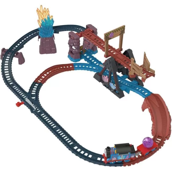 Thomas amp Friends Motorized Toy Train Set Crystal Caves Adventure with Thomas Tipping Bridge amp 8 Ft of Track for Kids Ages 3 YearsThomas amp Friends Motorized Toy Train Set Crystal Caves Adventure with Thomas Tipping Bridge amp 8 Ft of Track for Kids Ages 3 Years