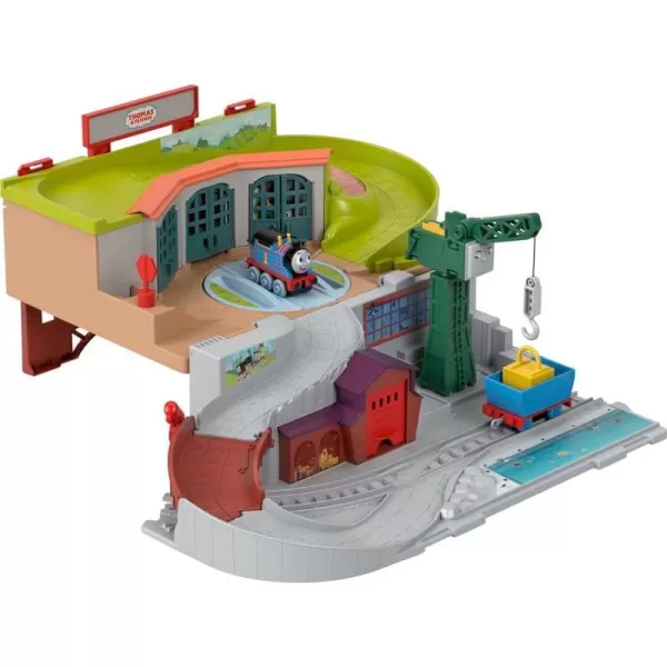 Thomas amp Friends Sodor TakeAlong Train Set for Kids with Diecast PushAlong Thomas Engine for Preschool Kids Ages 3 Years amp UpThomas amp Friends Sodor TakeAlong Train Set for Kids with Diecast PushAlong Thomas Engine for Preschool Kids Ages 3 Years amp Up