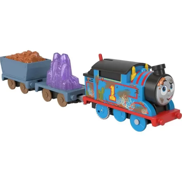 Thomas amp Friends Toy Train Wobble Cargo Thomas Motorized Engine with 2 Cargo Cars for Preschool Railway PlayThomas  Crystal Caves