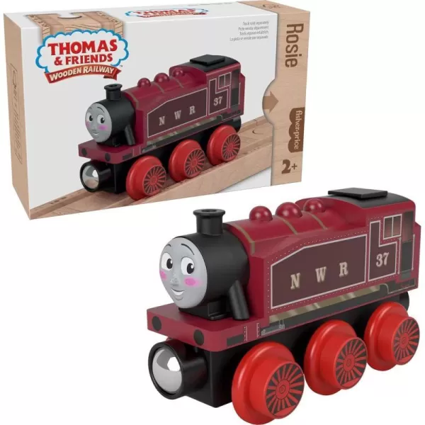 Thomas amp Friends Wooden Railway Toy Train Percy PushAlong Wood Engine For Toddlers amp Preschool Kids Ages 2 YearsWood Vehicle Rosie