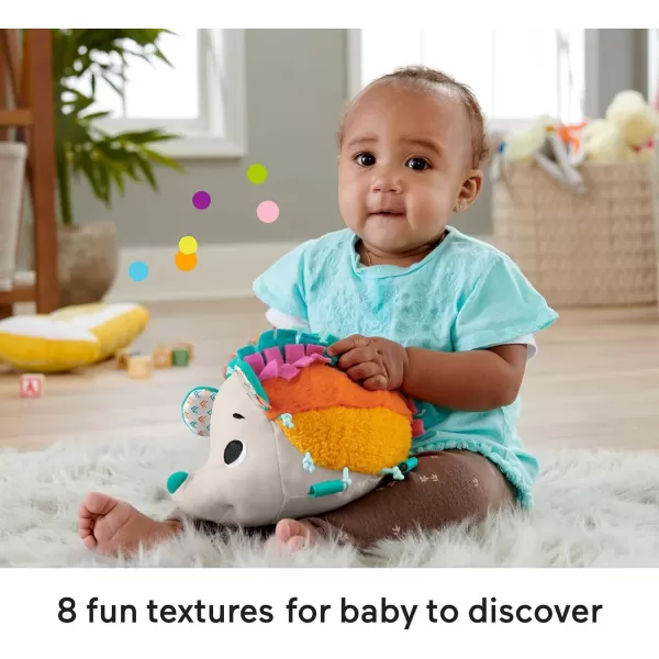 FisherPrice Baby Newborn Plush Toy Cuddle n Snuggle Hedgehog with Sounds amp Sensory Details for Babies 3 MonthsFisherPrice Baby Newborn Plush Toy Cuddle n Snuggle Hedgehog with Sounds amp Sensory Details for Babies 3 Months