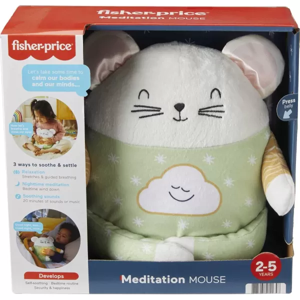 FisherPrice Baby Sound Machine Meditation Mouse Plush Baby Toy with Light amp Music for Toddlers amp Preschoolers Ages 25 YearsFisherPrice Baby Sound Machine Meditation Mouse Plush Baby Toy with Light amp Music for Toddlers amp Preschoolers Ages 25 Years