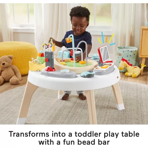 FisherPrice Baby to Toddler Learning Toy 2in1 Like a Boss Activity Center and Play Table with Lights Music and SoundsLike a Boss