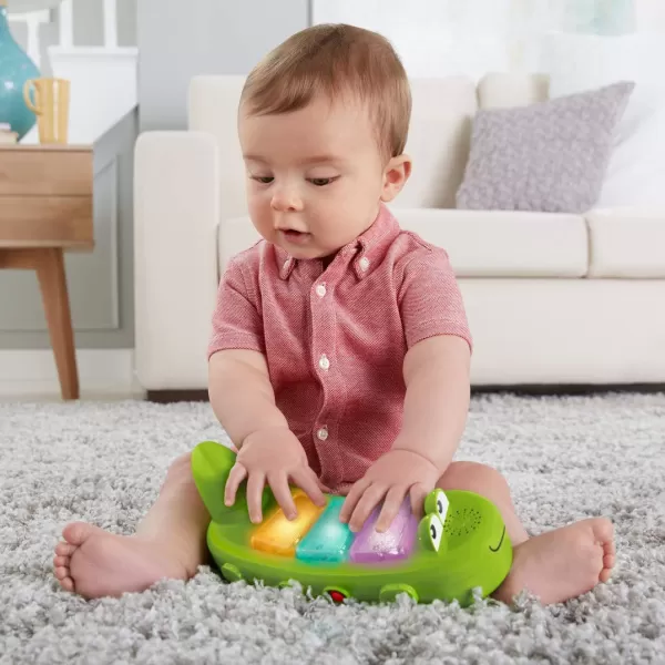 FisherPrice Baby to Toddler Learning Toy 2in1 Like a Boss Activity Center and Play Table with Lights Music and SoundsSafari