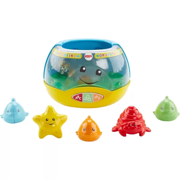 FisherPrice Laugh amp Learn Baby amp Toddler Toy Magical Lights Fishbowl With Smart Stages Learning Content For Ages 6 MonthsFisherPrice Laugh amp Learn Baby amp Toddler Toy Magical Lights Fishbowl With Smart Stages Learning Content For Ages 6 Months