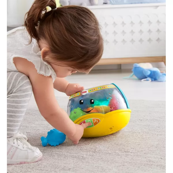 FisherPrice Laugh amp Learn Baby amp Toddler Toy Magical Lights Fishbowl With Smart Stages Learning Content For Ages 6 MonthsFisherPrice Laugh amp Learn Baby amp Toddler Toy Magical Lights Fishbowl With Smart Stages Learning Content For Ages 6 Months