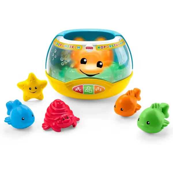 FisherPrice Laugh amp Learn Baby amp Toddler Toy Magical Lights Fishbowl With Smart Stages Learning Content For Ages 6 MonthsFisherPrice Laugh amp Learn Baby amp Toddler Toy Magical Lights Fishbowl With Smart Stages Learning Content For Ages 6 Months