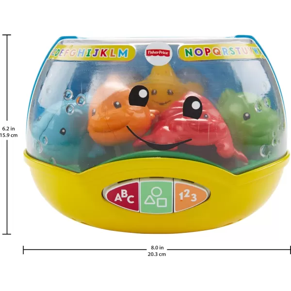 FisherPrice Laugh amp Learn Baby amp Toddler Toy Magical Lights Fishbowl With Smart Stages Learning Content For Ages 6 MonthsFisherPrice Laugh amp Learn Baby amp Toddler Toy Magical Lights Fishbowl With Smart Stages Learning Content For Ages 6 Months