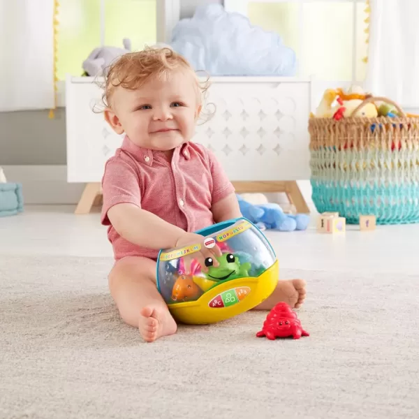 FisherPrice Laugh amp Learn Baby amp Toddler Toy Magical Lights Fishbowl With Smart Stages Learning Content For Ages 6 MonthsFisherPrice Laugh amp Learn Baby amp Toddler Toy Magical Lights Fishbowl With Smart Stages Learning Content For Ages 6 Months