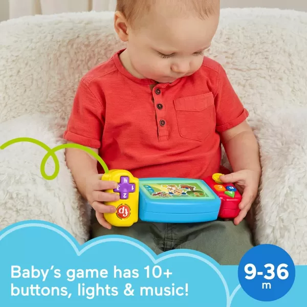 FisherPrice Laugh amp Learn Baby amp Toddler Toy Twist amp Learn Gamer Pretend Video Game With Lights amp Music For Ages 9 MonthsTwist amp Learn