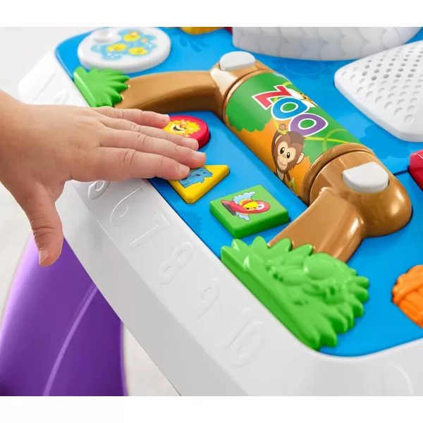 FisherPrice Laugh amp Learn Baby to Toddler Toy Around the Town Learning Table with Music Lights amp Activities for Ages 6 MonthsFisherPrice Laugh amp Learn Baby to Toddler Toy Around the Town Learning Table with Music Lights amp Activities for Ages 6 Months