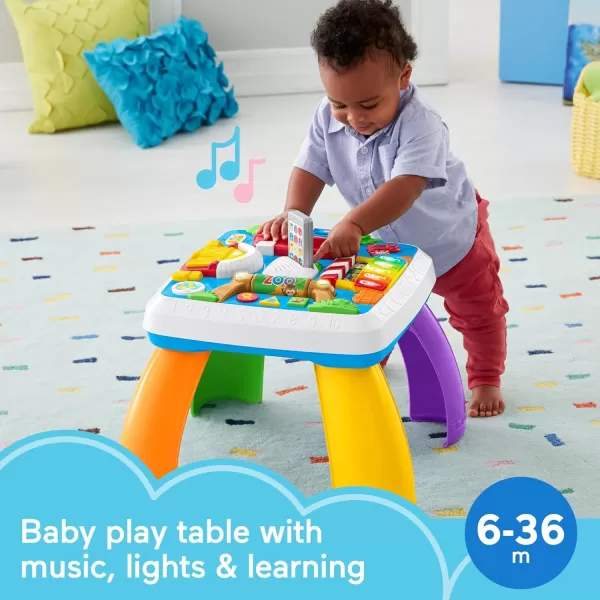 FisherPrice Laugh amp Learn Baby to Toddler Toy Around the Town Learning Table with Music Lights amp Activities for Ages 6 MonthsFisherPrice Laugh amp Learn Baby to Toddler Toy Around the Town Learning Table with Music Lights amp Activities for Ages 6 Months