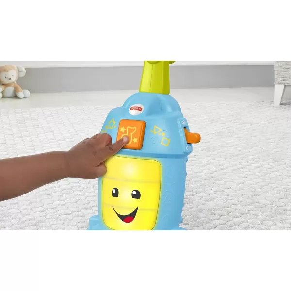 FisherPrice Laugh amp Learn Toddler Toy LightUp Learning Vacuum Musical Push Along For Pretend Play Ages 1 YearsFisherPrice Laugh amp Learn Toddler Toy LightUp Learning Vacuum Musical Push Along For Pretend Play Ages 1 Years