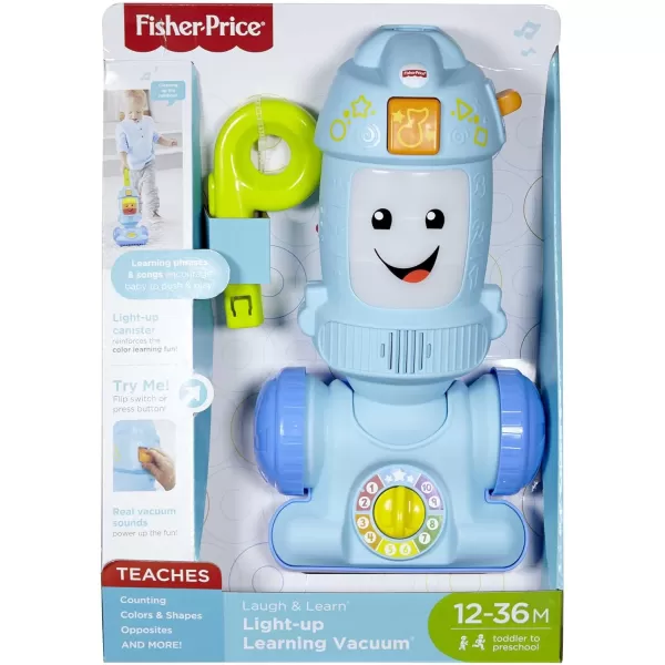 FisherPrice Laugh amp Learn Toddler Toy LightUp Learning Vacuum Musical Push Along For Pretend Play Ages 1 YearsFisherPrice Laugh amp Learn Toddler Toy LightUp Learning Vacuum Musical Push Along For Pretend Play Ages 1 Years