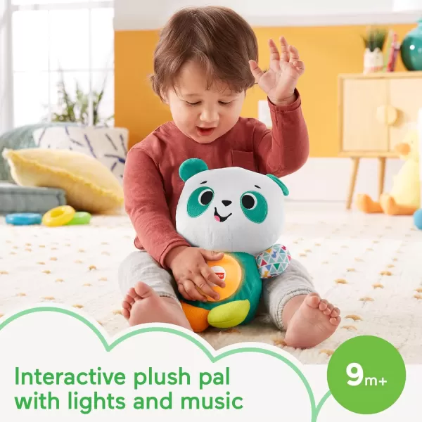 FisherPrice Linkimals Baby amp Toddler Toy Play Together Panda Plush With Interactive Music amp Lights For Ages 9 MonthsFisherPrice Linkimals Baby amp Toddler Toy Play Together Panda Plush With Interactive Music amp Lights For Ages 9 Months