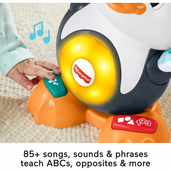 FisherPrice Linkimals Learning Toy Cool Beats Penguin With Interactive Music amp Lights For Infants And Toddlers Ages 9 Months  1063 x 543 x 972 inchesFisherPrice Linkimals Learning Toy Cool Beats Penguin With Interactive Music amp Lights For Infants And Toddlers Ages 9 Months  1063 x 543 x 972 inches