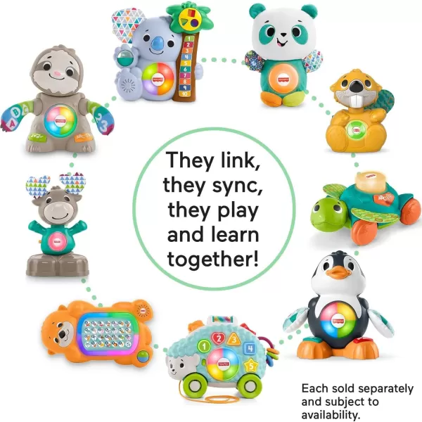 FisherPrice Linkimals Learning Toy Cool Beats Penguin With Interactive Music amp Lights For Infants And Toddlers Ages 9 Months  1063 x 543 x 972 inchesFisherPrice Linkimals Learning Toy Cool Beats Penguin With Interactive Music amp Lights For Infants And Toddlers Ages 9 Months  1063 x 543 x 972 inches