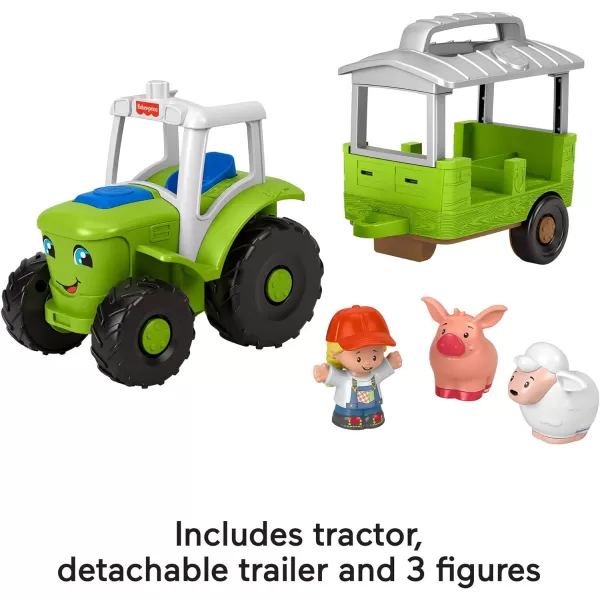 FisherPrice Little People Toddler Musical Toy Caring For Animals Tractor Farm Vehicle amp 3 Figures For Ages 1 YearsFisherPrice Little People Toddler Musical Toy Caring For Animals Tractor Farm Vehicle amp 3 Figures For Ages 1 Years