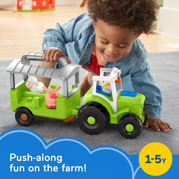 FisherPrice Little People Toddler Musical Toy Caring For Animals Tractor Farm Vehicle amp 3 Figures For Ages 1 YearsFisherPrice Little People Toddler Musical Toy Caring For Animals Tractor Farm Vehicle amp 3 Figures For Ages 1 Years