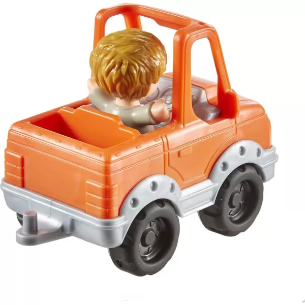 FisherPrice Little People Toddler Playset Around the Neighborhood Vehicle Pack 5 Toy Cars amp Trucks and 5 Figures for Ages 1 Years Amazon ExclusivePick Up Truck