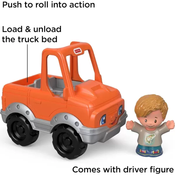 FisherPrice Little People Toddler Playset Around the Neighborhood Vehicle Pack 5 Toy Cars amp Trucks and 5 Figures for Ages 1 Years Amazon ExclusivePick Up Truck