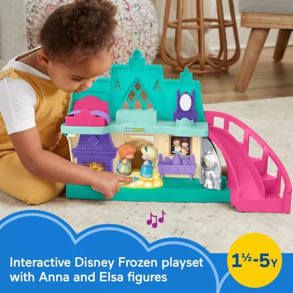 FisherPrice Little People Toddler Playset Disney Frozen Arendelle Castle with Lights Sounds Anna amp Elsa Figures for Ages 18 Months Amazon ExclusiveFisherPrice Little People Toddler Playset Disney Frozen Arendelle Castle with Lights Sounds Anna amp Elsa Figures for Ages 18 Months Amazon Exclusive