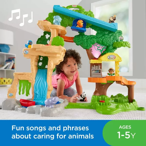 FisherPrice Little People Toddler Playset Share amp Care Safari 2Ft Tall Toy with Lights Sounds amp 7 Figures for Ages 1 years Amazon ExclusiveFisherPrice Little People Toddler Playset Share amp Care Safari 2Ft Tall Toy with Lights Sounds amp 7 Figures for Ages 1 years Amazon Exclusive