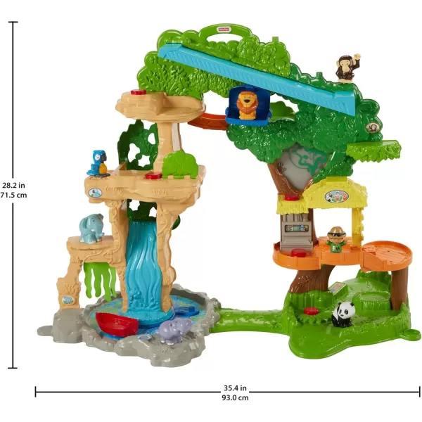 FisherPrice Little People Toddler Playset Share amp Care Safari 2Ft Tall Toy with Lights Sounds amp 7 Figures for Ages 1 years Amazon ExclusiveFisherPrice Little People Toddler Playset Share amp Care Safari 2Ft Tall Toy with Lights Sounds amp 7 Figures for Ages 1 years Amazon Exclusive