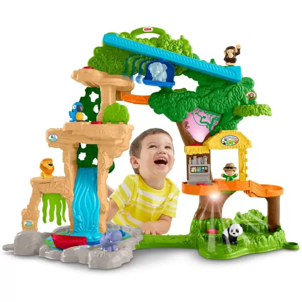 FisherPrice Little People Toddler Playset Share amp Care Safari 2Ft Tall Toy with Lights Sounds amp 7 Figures for Ages 1 years Amazon ExclusiveFisherPrice Little People Toddler Playset Share amp Care Safari 2Ft Tall Toy with Lights Sounds amp 7 Figures for Ages 1 years Amazon Exclusive