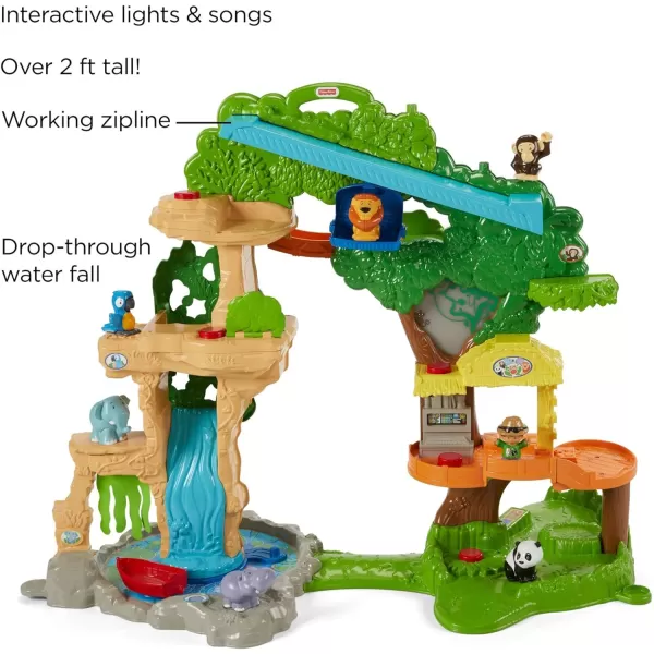 FisherPrice Little People Toddler Playset Share amp Care Safari 2Ft Tall Toy with Lights Sounds amp 7 Figures for Ages 1 years Amazon ExclusiveFisherPrice Little People Toddler Playset Share amp Care Safari 2Ft Tall Toy with Lights Sounds amp 7 Figures for Ages 1 years Amazon Exclusive