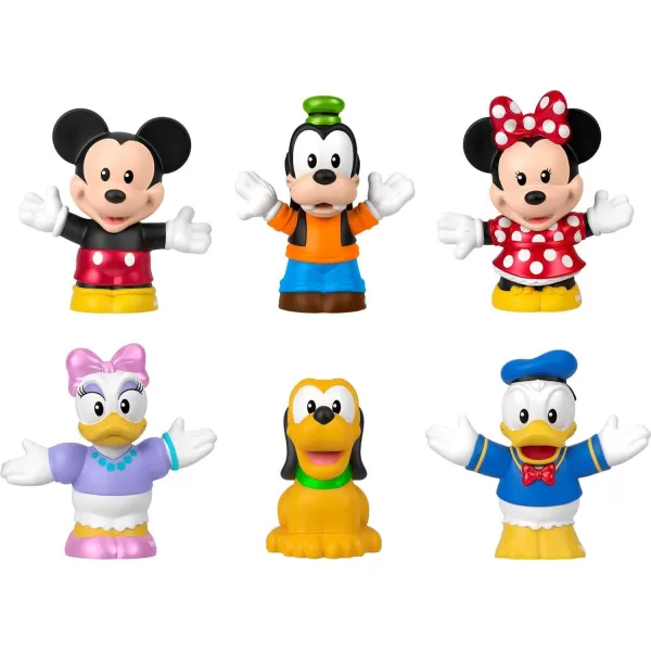 FisherPrice Little People Toddler Toys Disney 100 Mickey amp Friends Figure Pack with 6 Characters for Ages 18 MonthsFisherPrice Little People Toddler Toys Disney 100 Mickey amp Friends Figure Pack with 6 Characters for Ages 18 Months