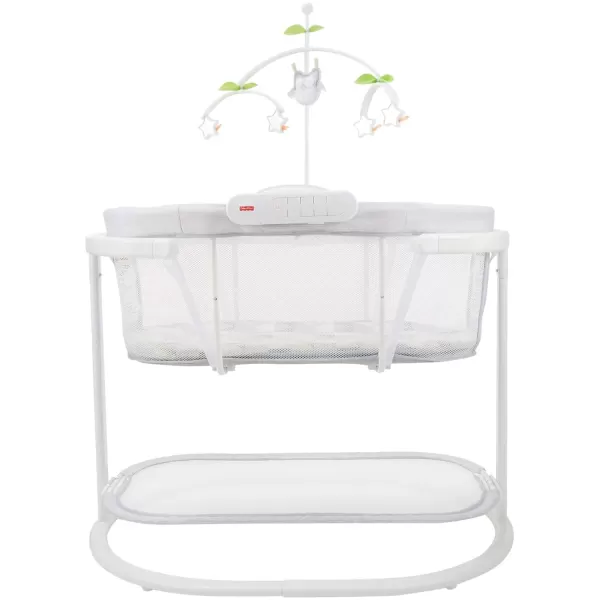 FisherPrice Soothing Motions Bassinet with Smart Connect  Swaying Newborn and Infant Bassinet with Soothing Features Controlled by Smart DeviceFisherPrice Soothing Motions Bassinet with Smart Connect  Swaying Newborn and Infant Bassinet with Soothing Features Controlled by Smart Device