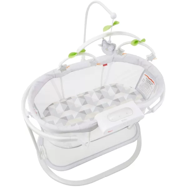 FisherPrice Soothing Motions Bassinet with Smart Connect  Swaying Newborn and Infant Bassinet with Soothing Features Controlled by Smart DeviceFisherPrice Soothing Motions Bassinet with Smart Connect  Swaying Newborn and Infant Bassinet with Soothing Features Controlled by Smart Device