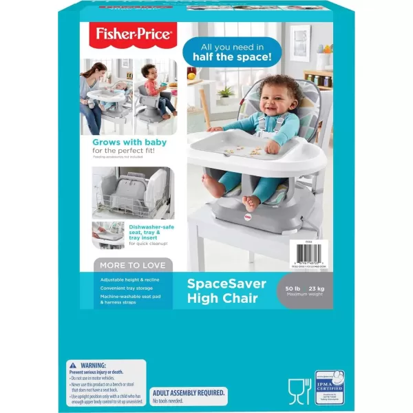 FisherPrice SpaceSaver High Chair  Slanted Sails Amazon ExclusiveFisherPrice SpaceSaver High Chair  Slanted Sails Amazon Exclusive