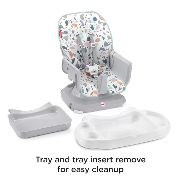 FisherPrice SpaceSaver High Chair Pacific Pebble Portable BabytoToddler Dining seatFisherPrice SpaceSaver High Chair Pacific Pebble Portable BabytoToddler Dining seat