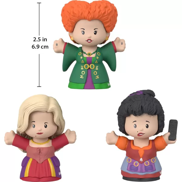 Little People Collector Disney Hocus Pocus Figure Set with Winifred Sarah and Mary Sanderson in a Display Gift Box for FansLittle People Collector Disney Hocus Pocus Figure Set with Winifred Sarah and Mary Sanderson in a Display Gift Box for Fans