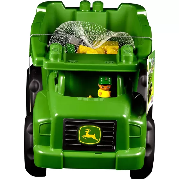 MEGA BLOKS John Deere Toddler Blocks Building Toy Dump Truck with 25 Pieces 1 Figure Green FisherPrice Gift Ideas for KidsMEGA BLOKS John Deere Toddler Blocks Building Toy Dump Truck with 25 Pieces 1 Figure Green FisherPrice Gift Ideas for Kids